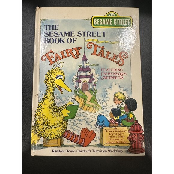 Sesame Street Vintage Book Bundle- Big Bird ,Its Not Easy Being Big Fairy Tales - Picture 8 of 11